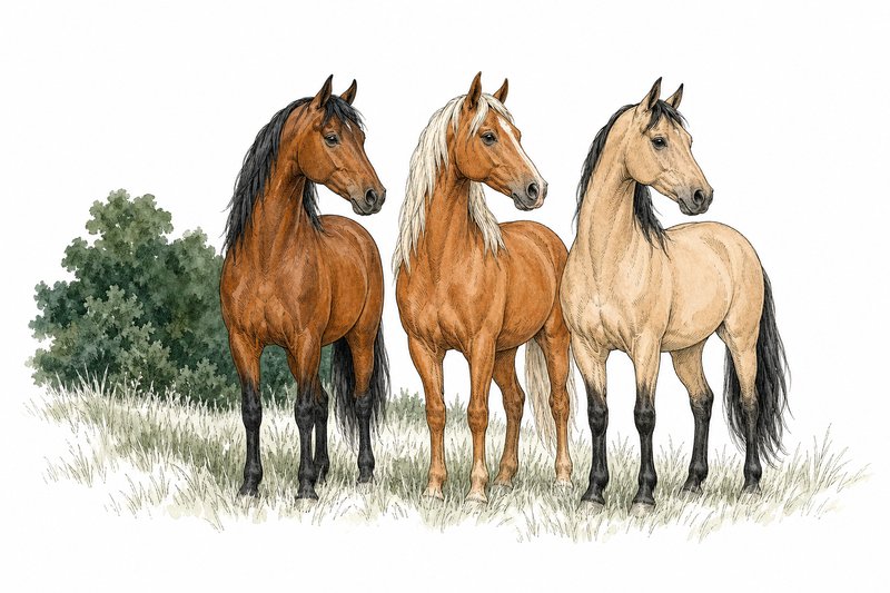 Morgan horse coats and colors